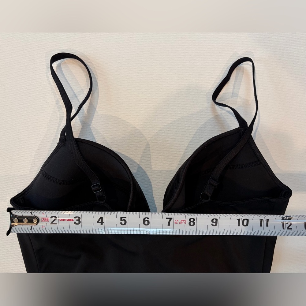 SPANX Assets Red Hot Black Shapewear Slimming Slip Dress Padded Bra XL - Picture 6 of 9